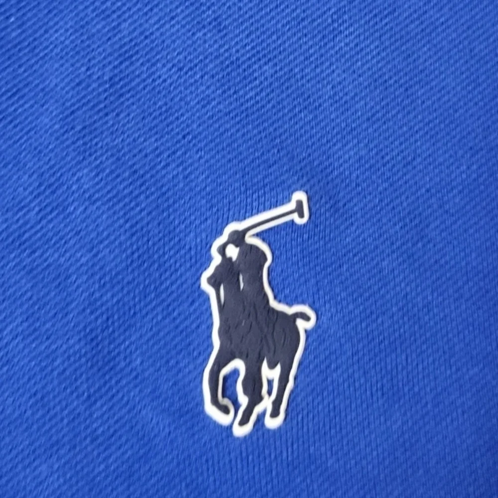 Polo by Ralph Lauren Men's Classic Fit Mesh Blue Polo Shirt Size Large Tall